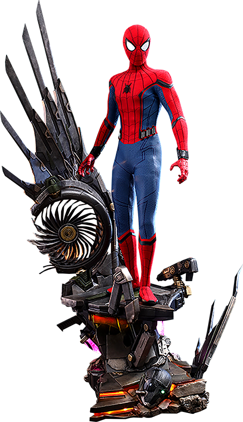 Hot Toys Spider-Man (Deluxe Version) Homecoming 1:4 Scale Figure 