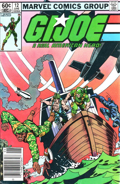 G.I. Joe, A Real American Hero #12 [Newsstand](1982)-Fine (5.5 – 7)