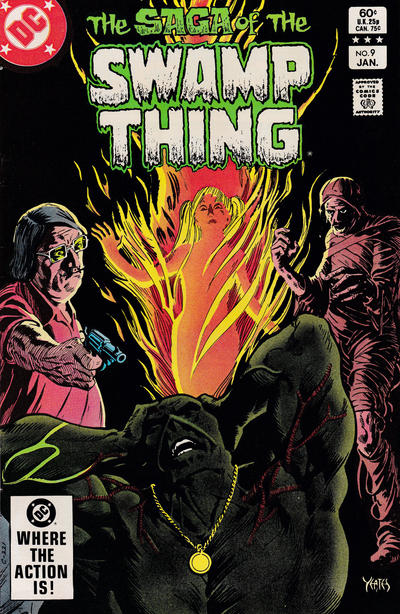 The Saga of Swamp Thing #9 [Direct]-Fine (5.5 – 7)