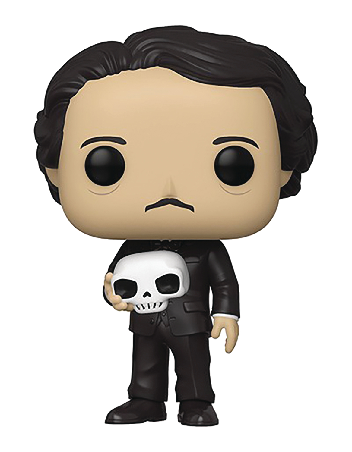 Pop Icons Edgar Allan Poe W/ Skull Vinyl Figure