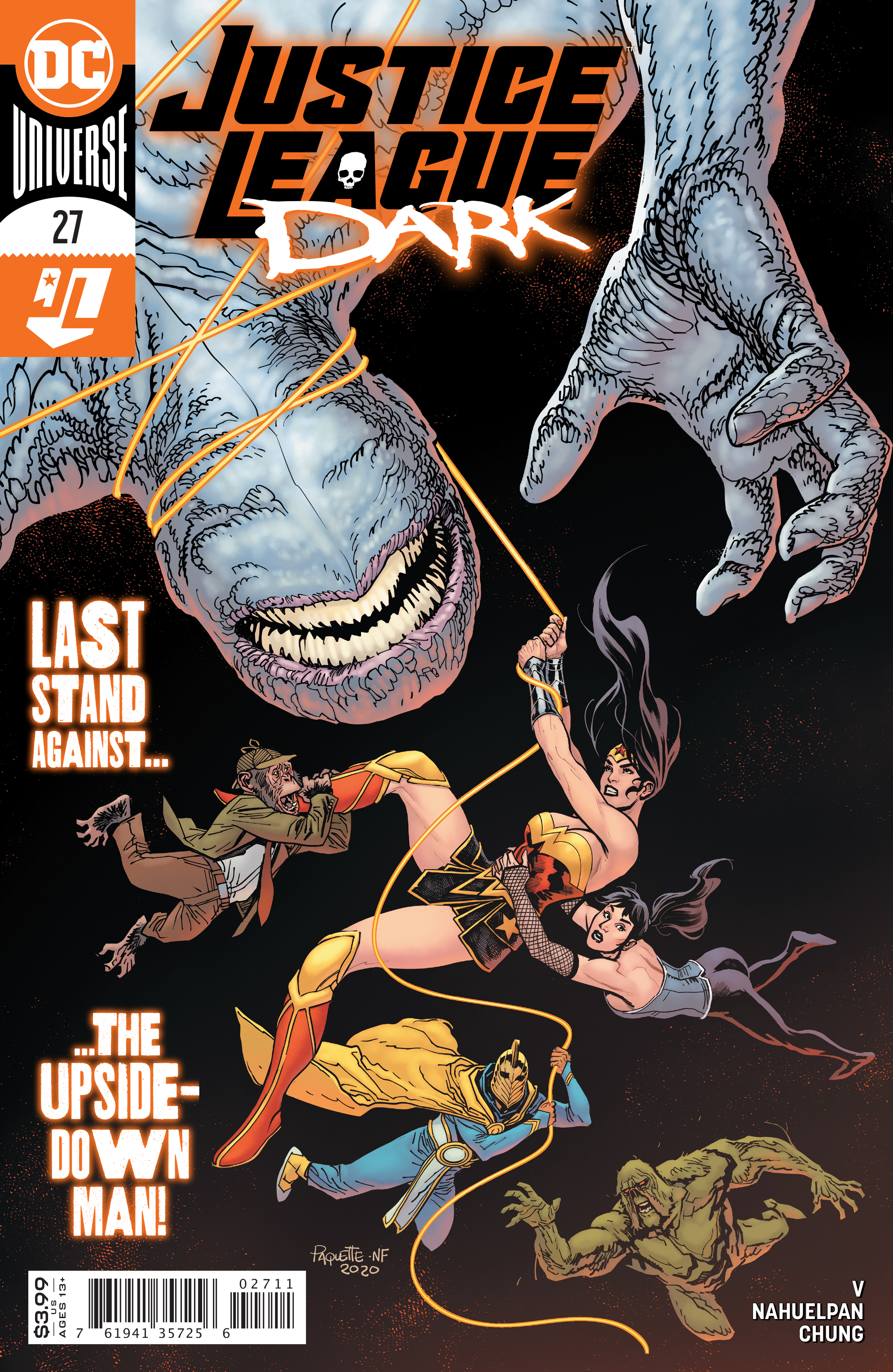 Justice League Dark #27 Cover A Yanick Paquette (2018)
