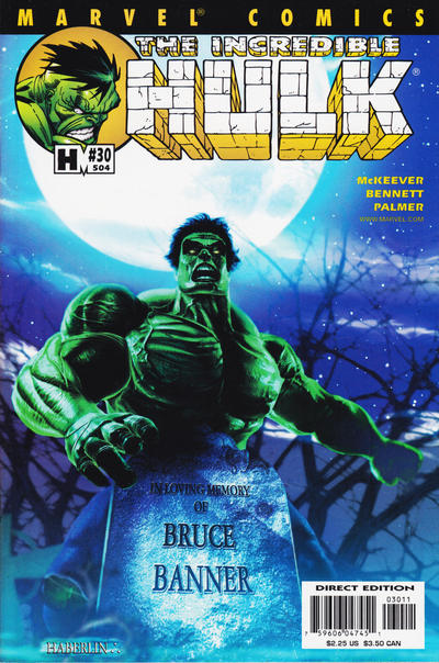 Incredible Hulk #30 [Direct Edition]-Near Mint (9.2 - 9.8)