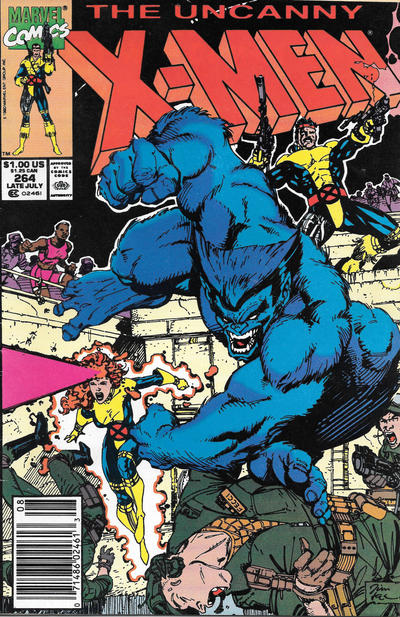 The Uncanny X-Men #264 [Newsstand] - Fn-