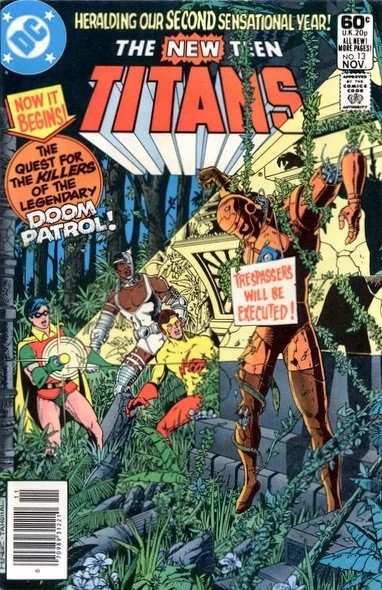 New Teen Titans #13 November, 1981.