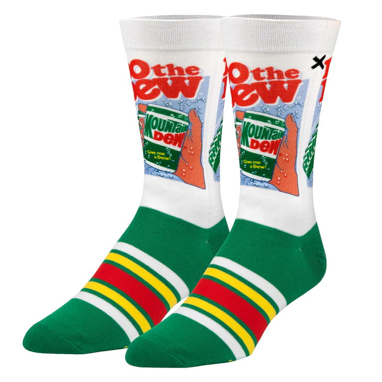 Odd Sox Do The Dew Sublimated Socks