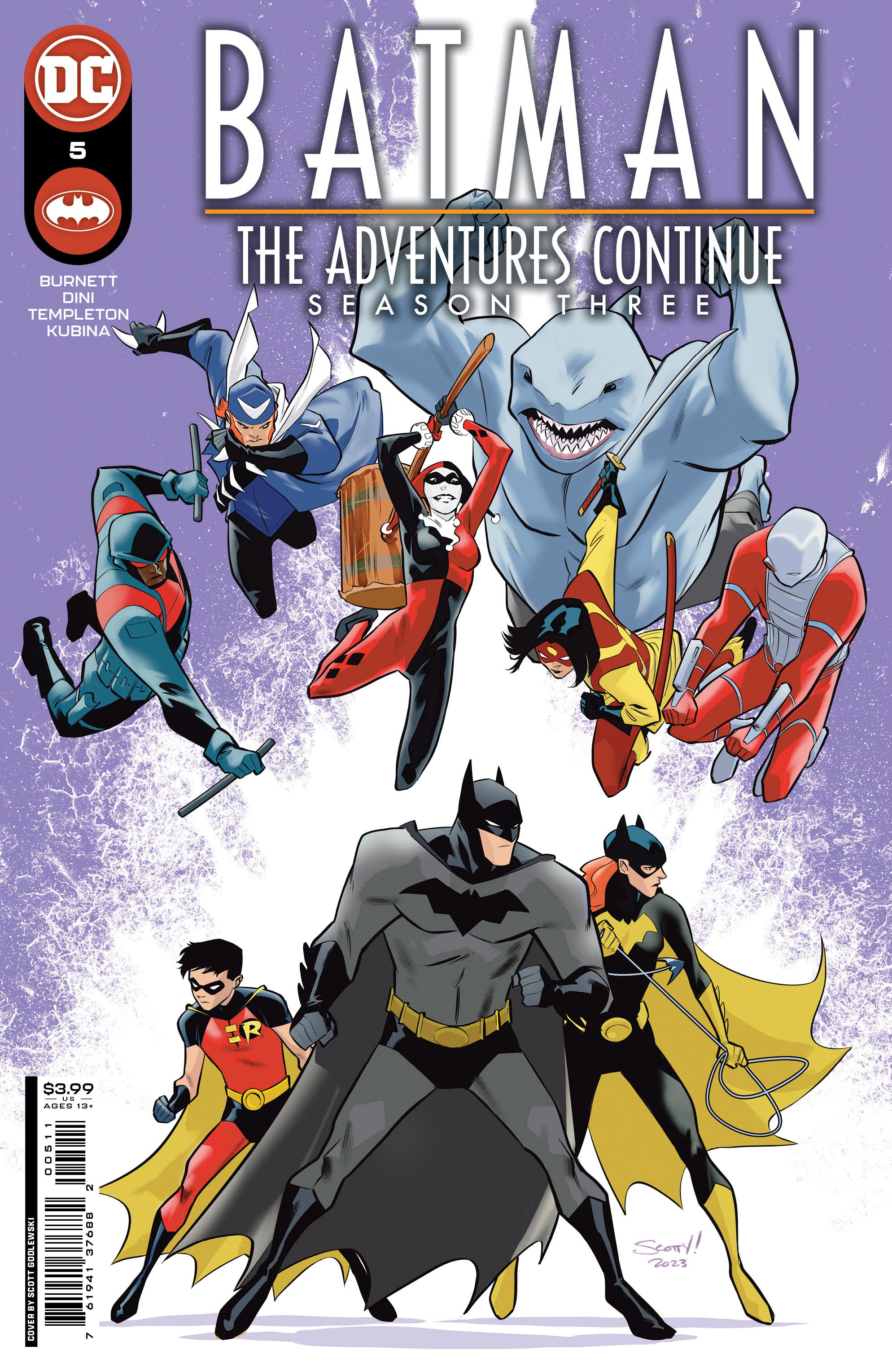 Batman The Adventures Continue Season Three #5 Cover A Scott Godlewski (Of 7)