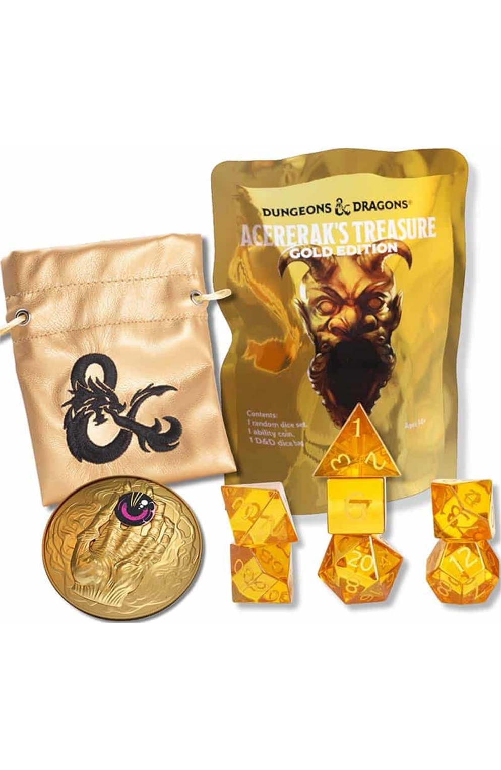 Dungeons & Dragons: Acererak's Treasure Blind Box Packs - Gold Edition