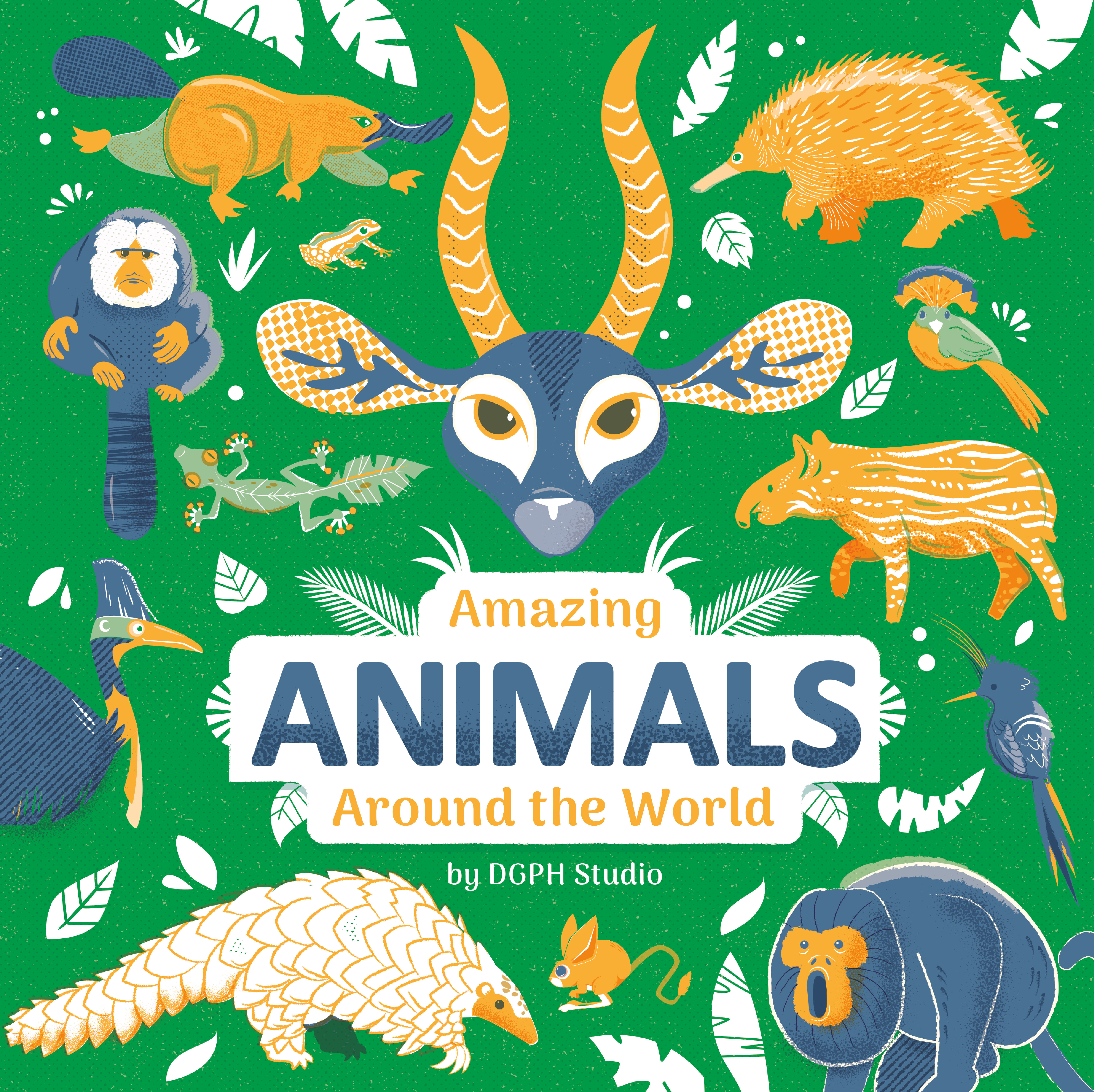 Amazing Animals Around The World (Hardcover Book)