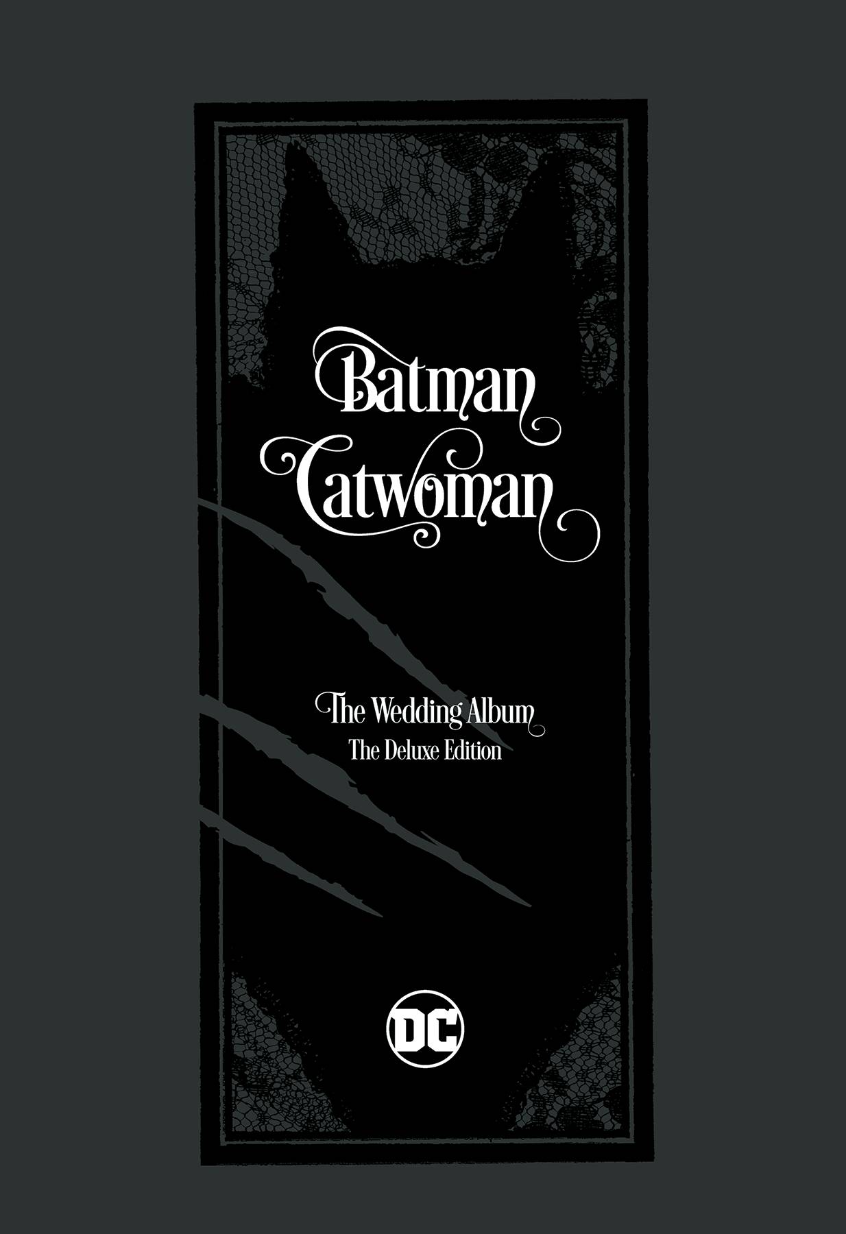 Batman Catwoman The Wedding Album Deluxe Edition Hardcover