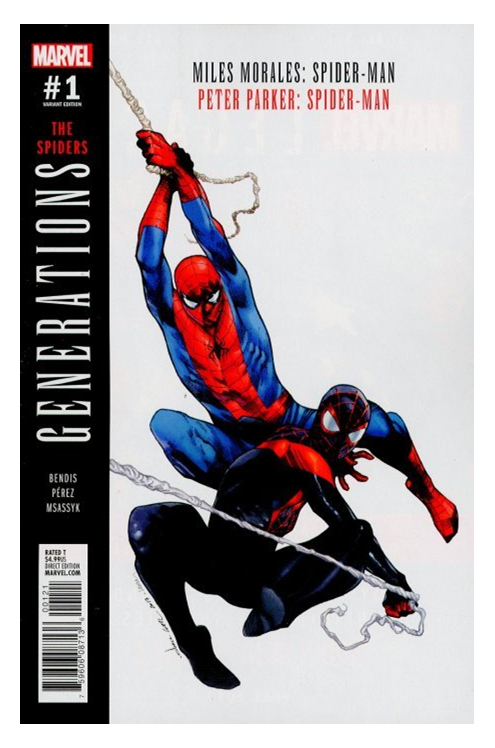 Generations Morales & Parker Spider-Man #1 Coipel Variant