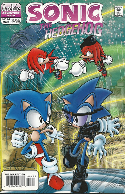 Sonic The Hedgehog #44-Very Fine (7.5 – 9)