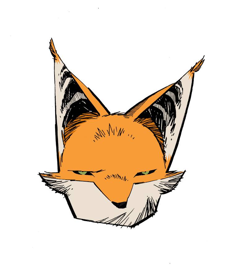 Middlewest Fox Pin