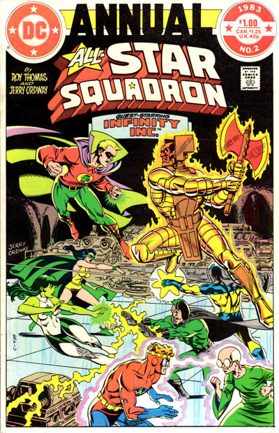 All-Star Squadron Annual #2 [Direct] - Fn/Vf