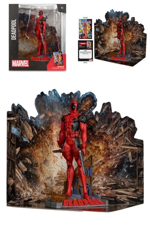 ***Pre-Order*** Marvel Posed Statue 1/10 Deadpool By Rob Liefeld (New Mutants #98)