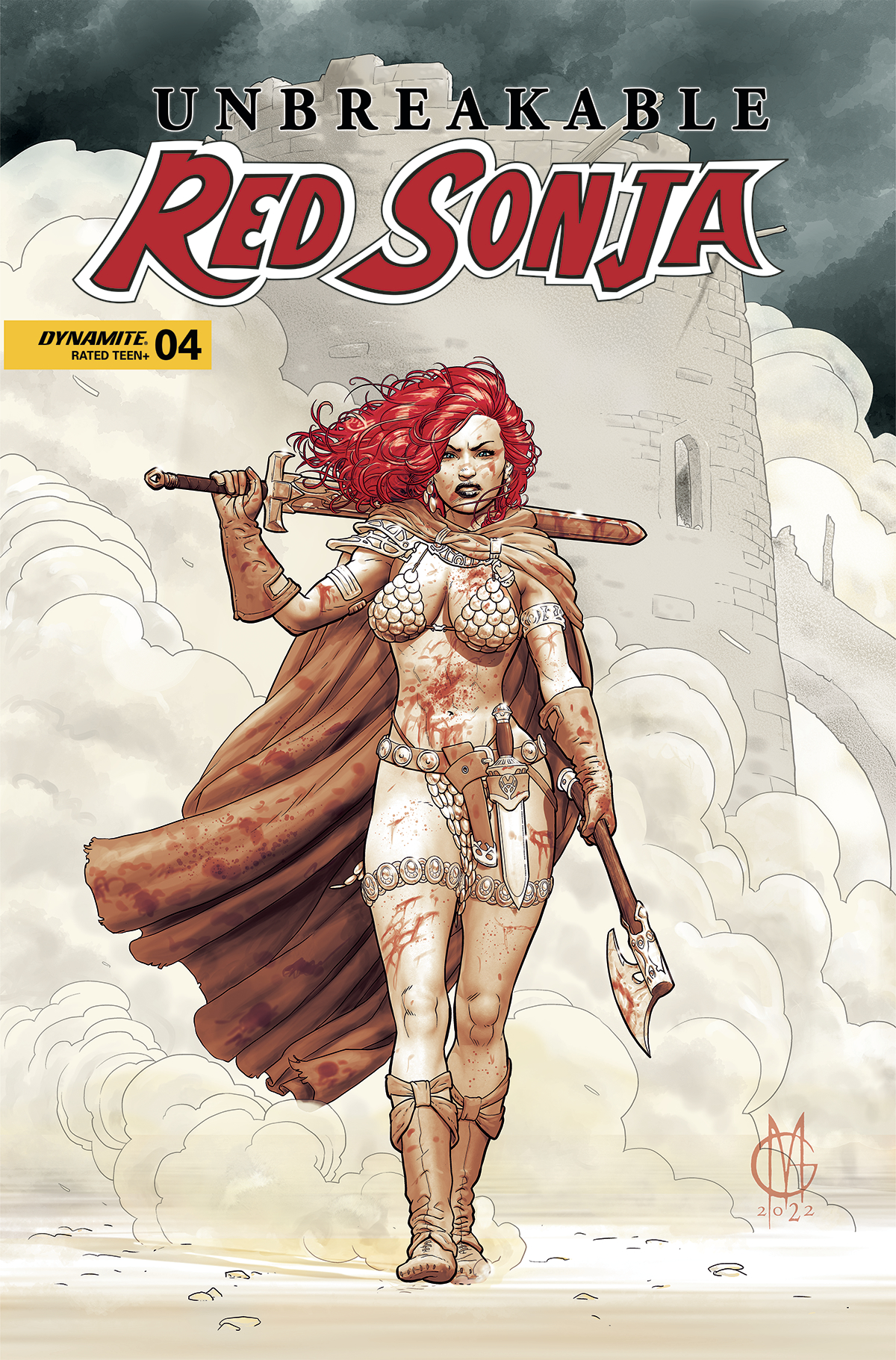 Unbreakable Red Sonja #4 Cover C Matteoni