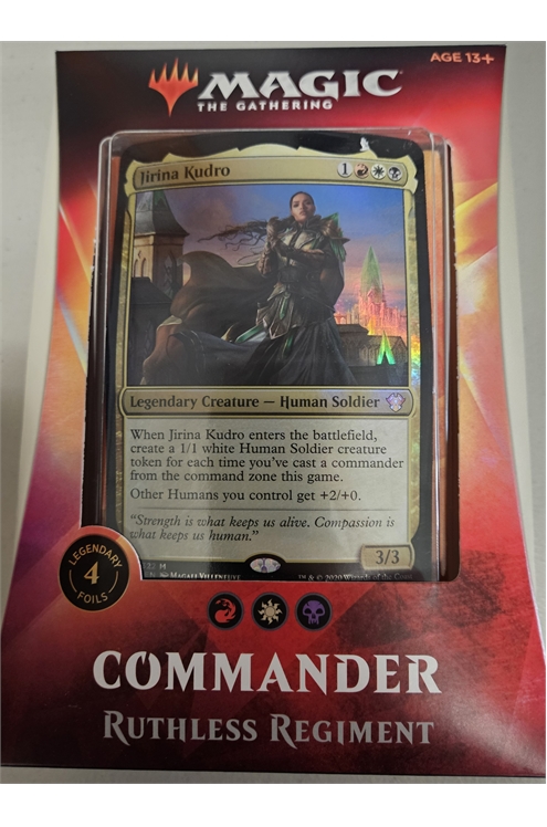 Magic The Gathering Tcg: Ruthless Regiment Commander Deck