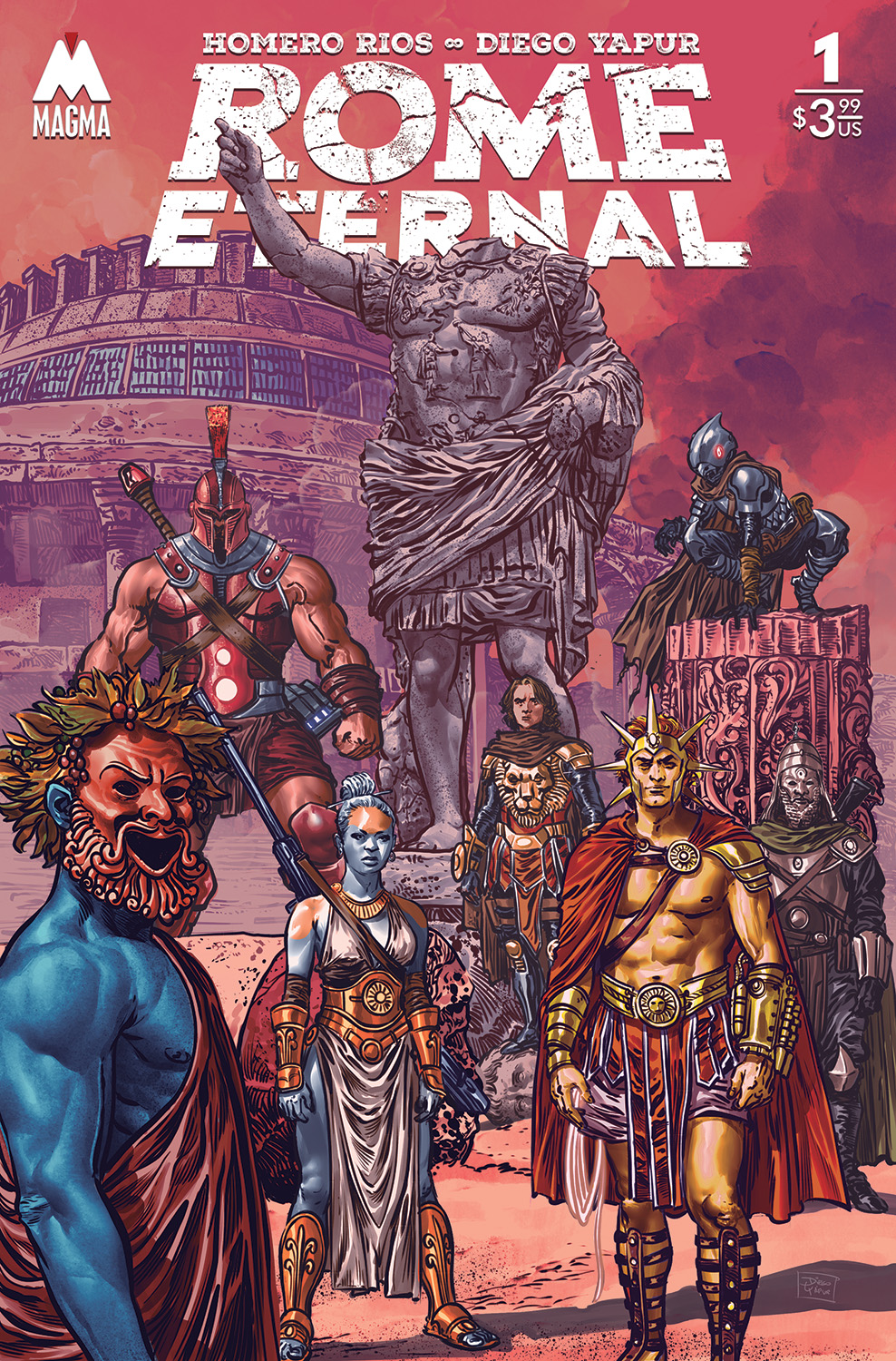 Rome Eternal #1 Cover A Diego Yapur (Mature)