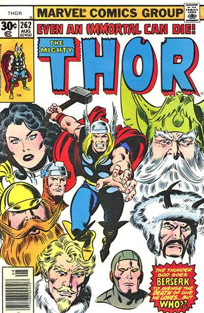 Thor #262 [30¢]-Very Fine (7.5 – 9)