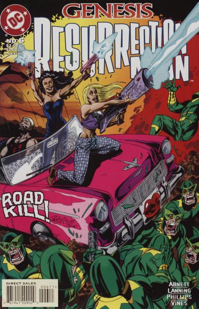 Resurrection Man #6-Very Fine (7.5 – 9)