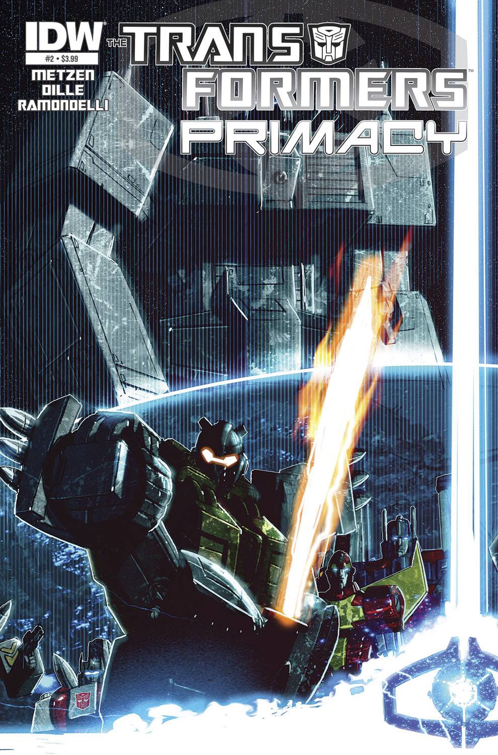 Transformers Primacy #2 Subscription Variant