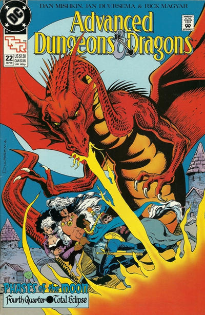 Advanced Dungeons & Dragons Comic Book #22 [Direct]-Near Mint (9.2 - 9.8)