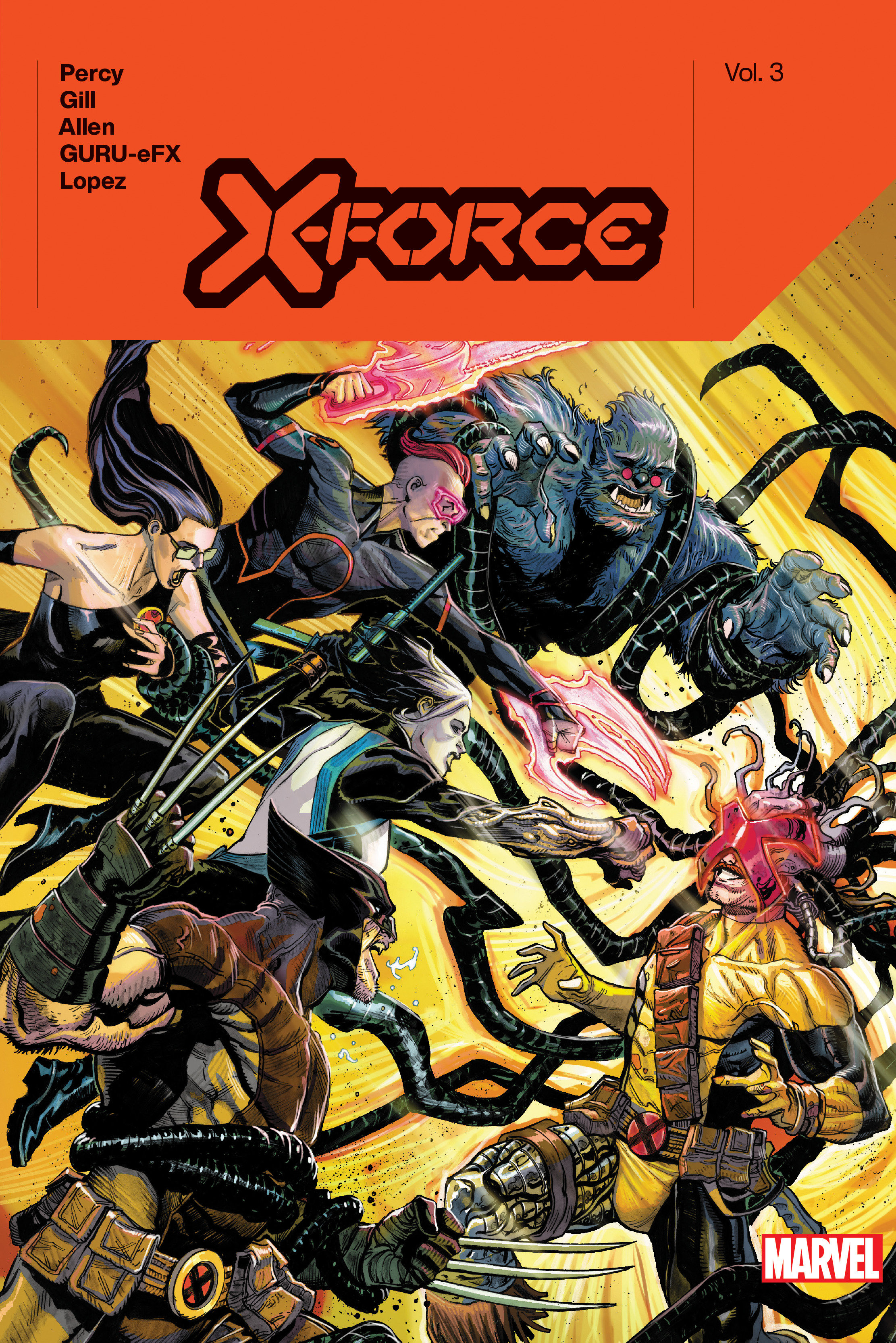 X-Force by Benjamin Percy Hardcover Graphic Novel Volume 3