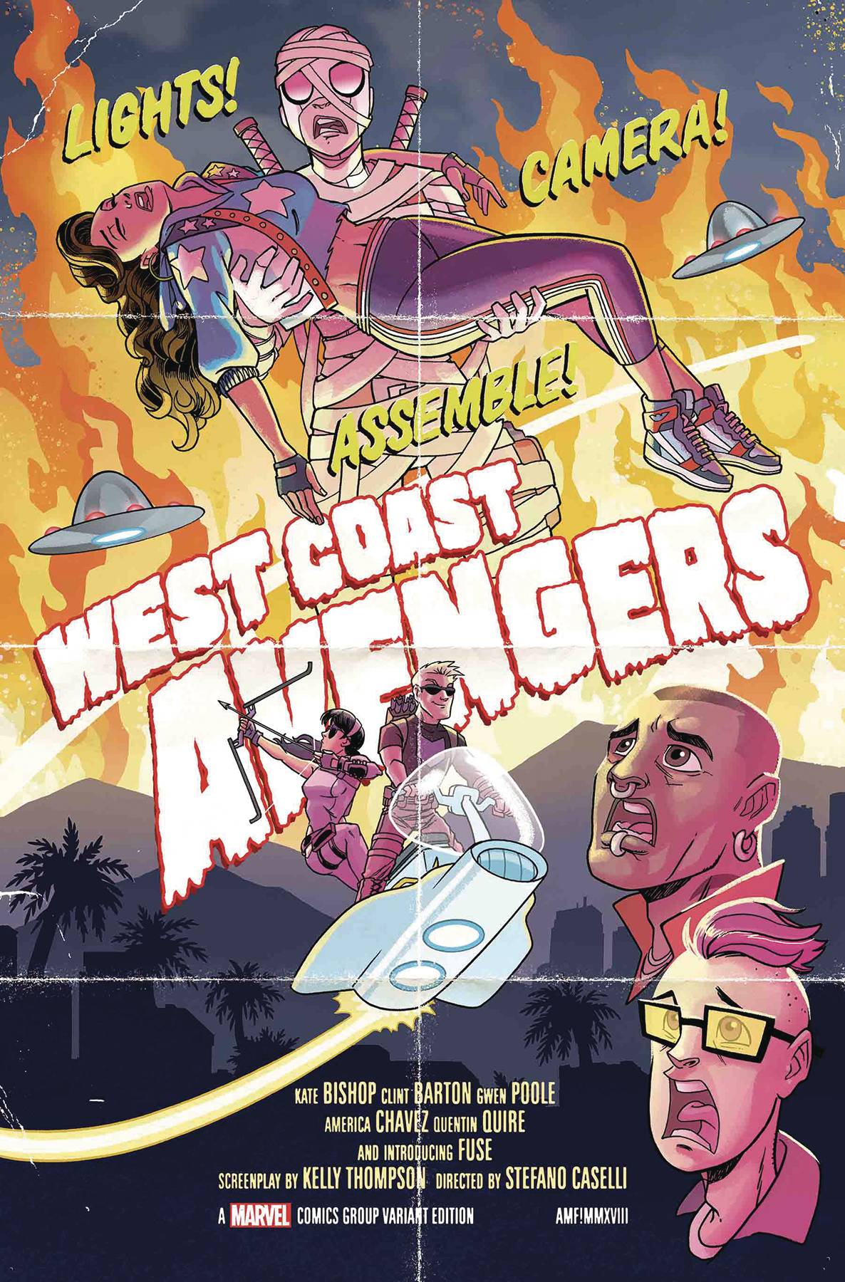 West Coast Avengers #2 Fleecs Variant (2018)