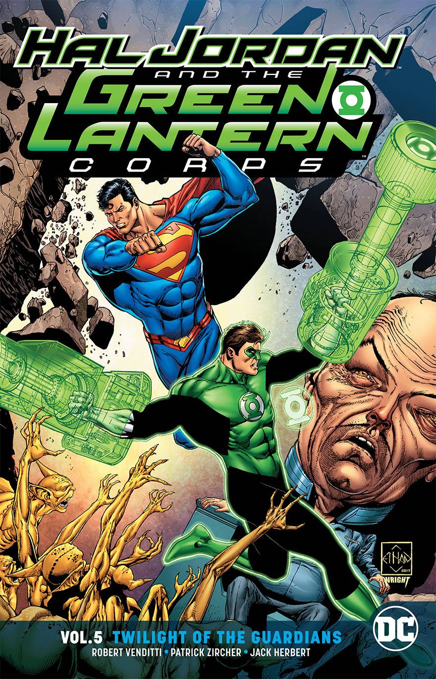 Hal Jordan & The Green Lantern Corps Graphic Novel Volume 5 Twilight of the Guardians (Rebirth)