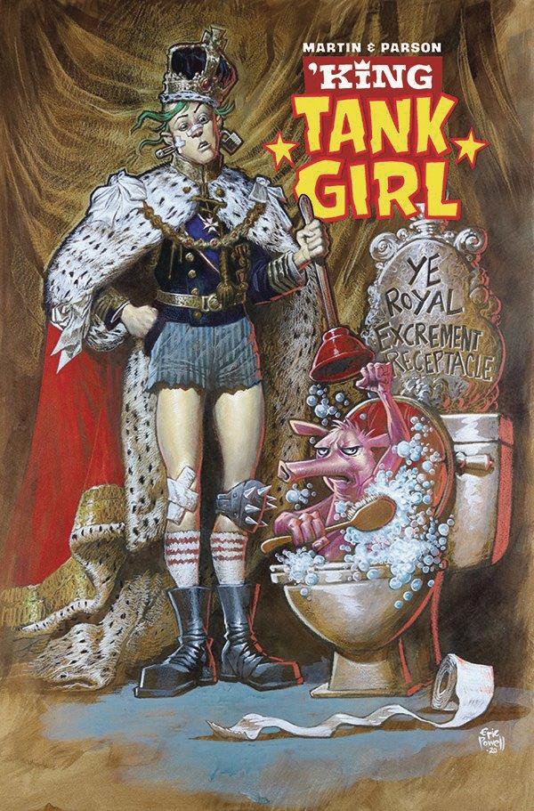 King Tank Girl #1 Cover B Powell Cardstock (Of 5)