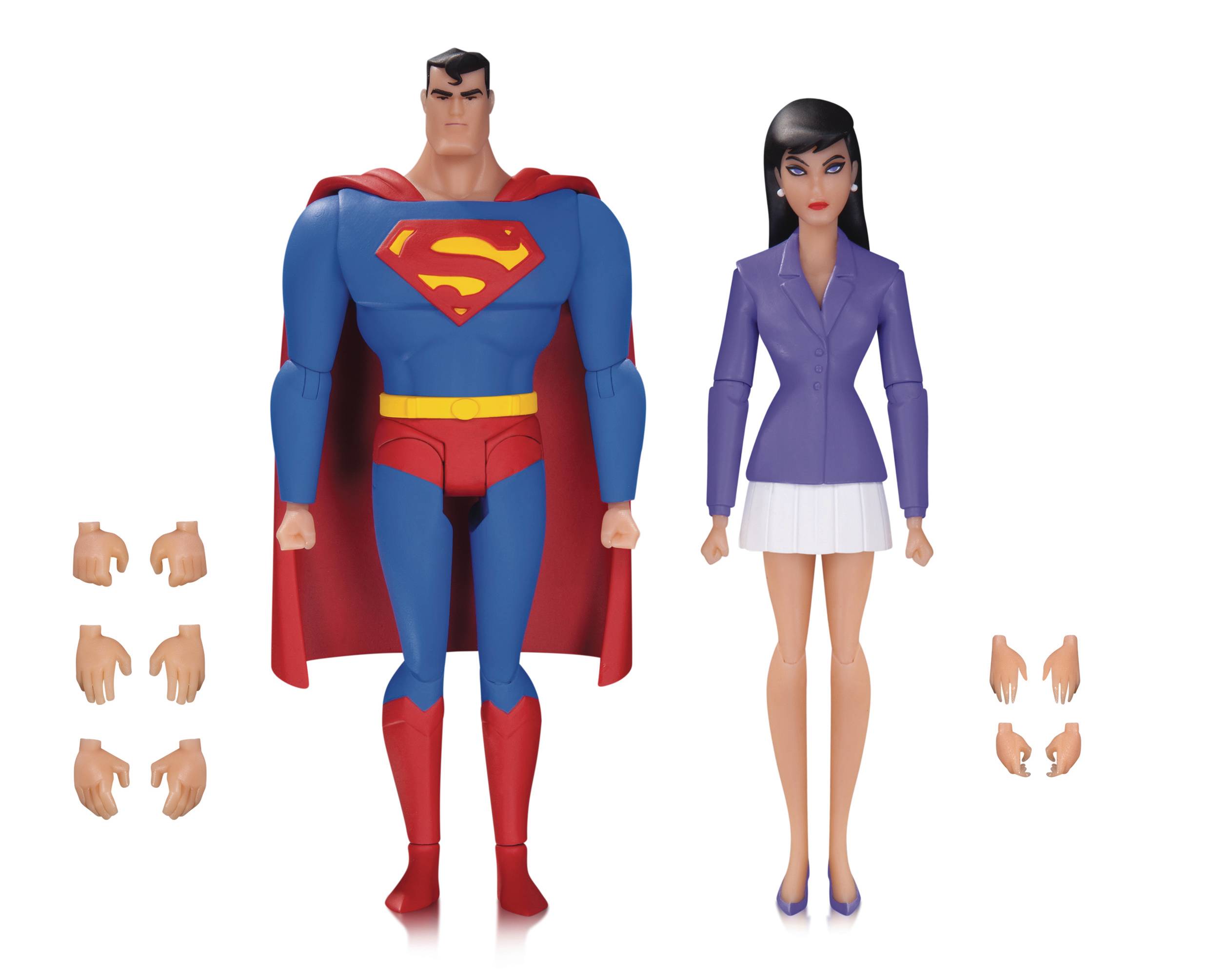Superman Animated Series Superman & Lois Lane Action Figure 2 Pack