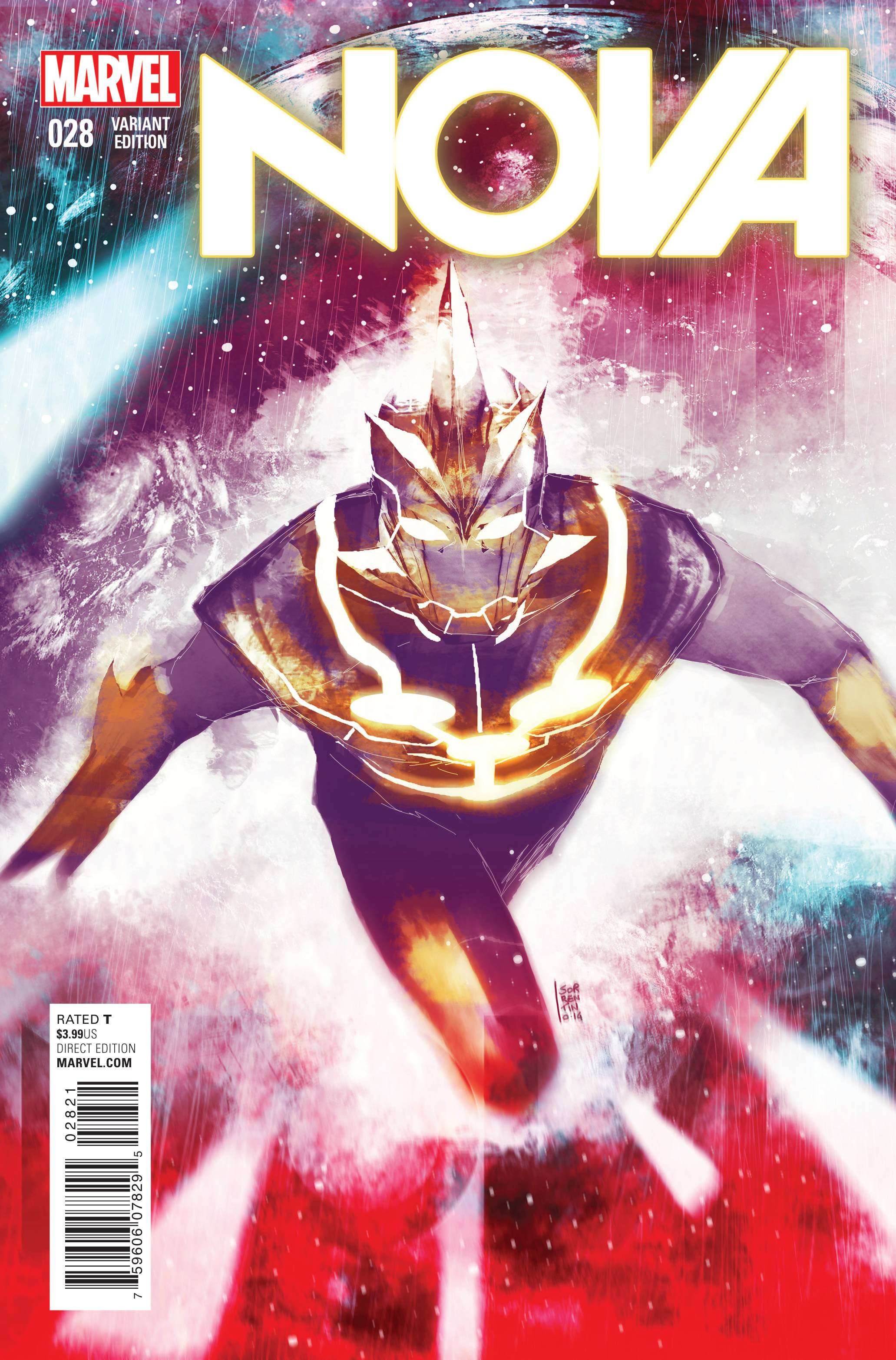 Nova #28 (Sorrentino Cosmically Enhanced Variant) (2013)