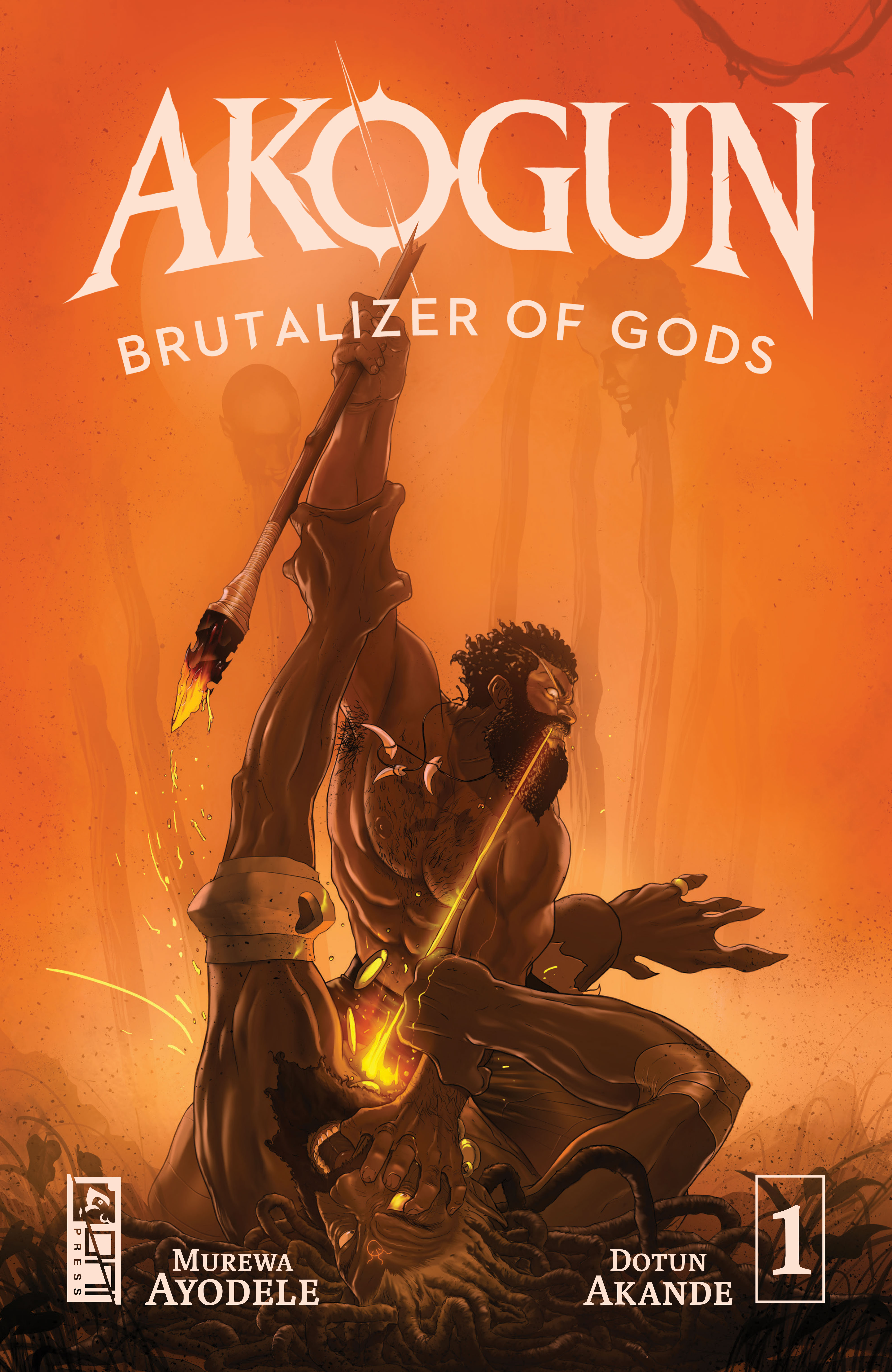 Akogun Brutalizer of Gods #1 Cover A Dotun Akande (Of 3)