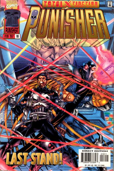 Punisher #16-Very Good (1995) [Direct] (3.5 – 5)