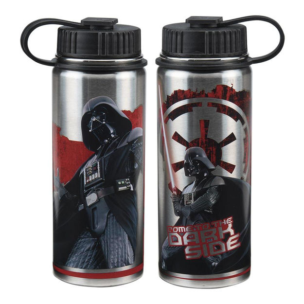 Star Wars Dark Side 18 Oz Stainless Steel Water Bottle