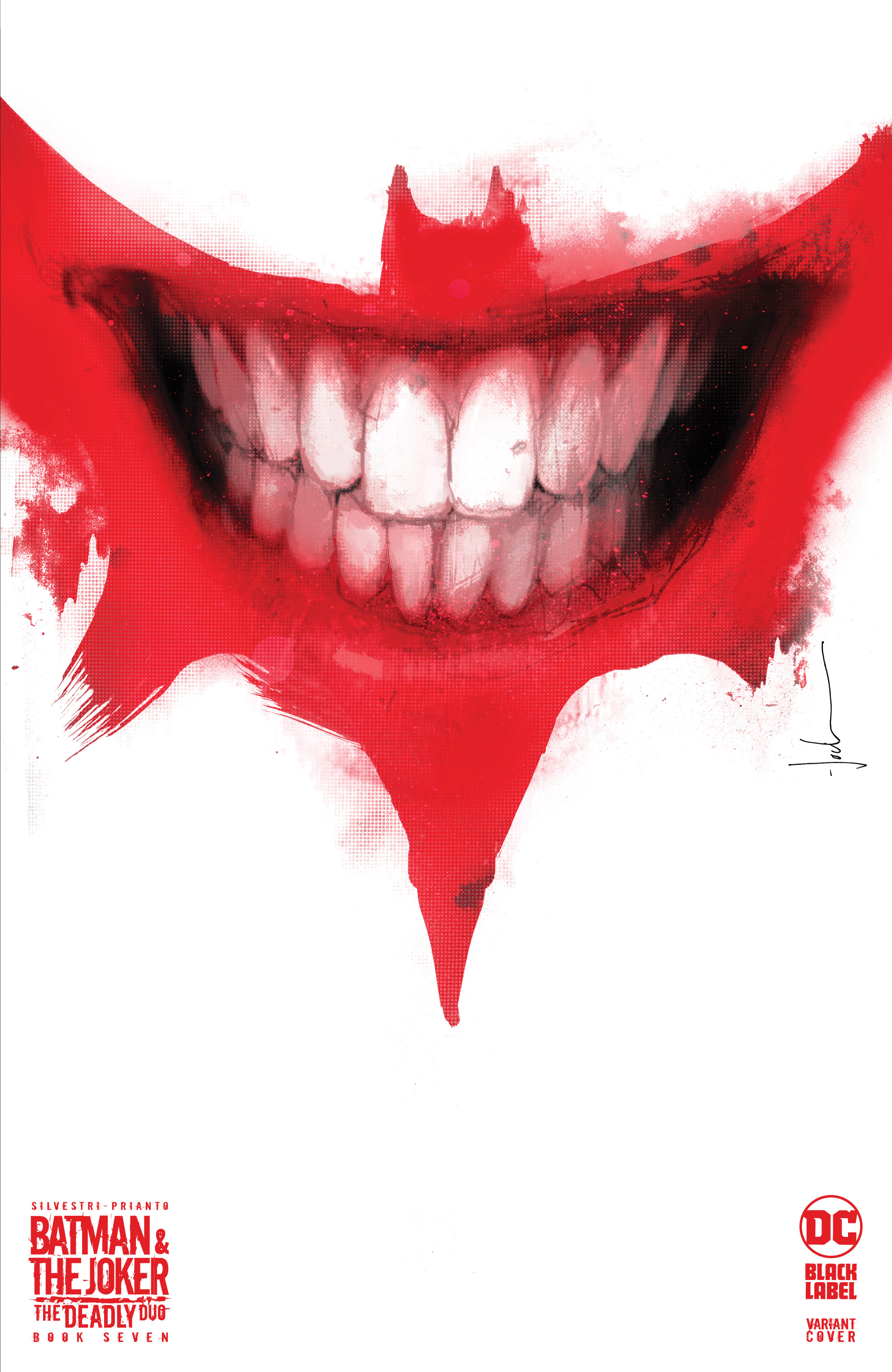 Batman & The Joker The Deadly Duo #7 Cover E Jock Card Stock Variant (Mature) (Of 7)