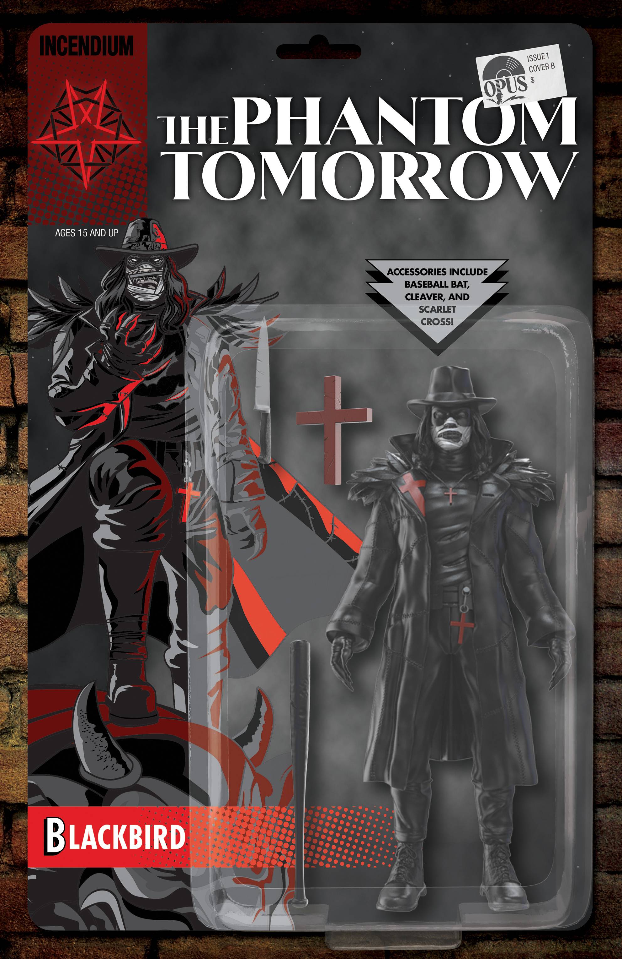 Phantom Tomorrow #1 Cover B 1 for 5 Incentive Action Figure (Of 6)