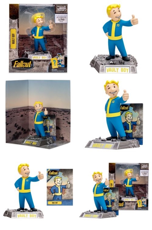 ***Pre-Order*** Fallout Movie Maniacs Vault Boy (Gold Label)
