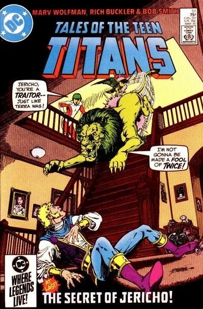 Tales of The Teen Titans #52 March, 1985.
