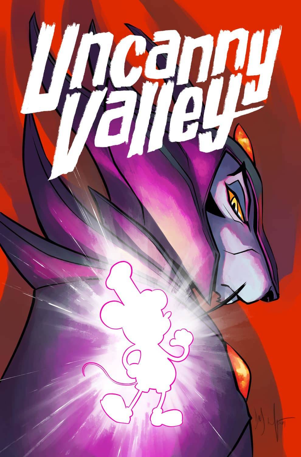 Uncanny Valley #6 Cover E Series Incentive Variant Wachter (Of 6)