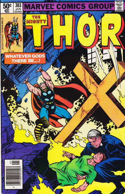 Thor #303 [Newsstand]-Fine (5.5 – 7)