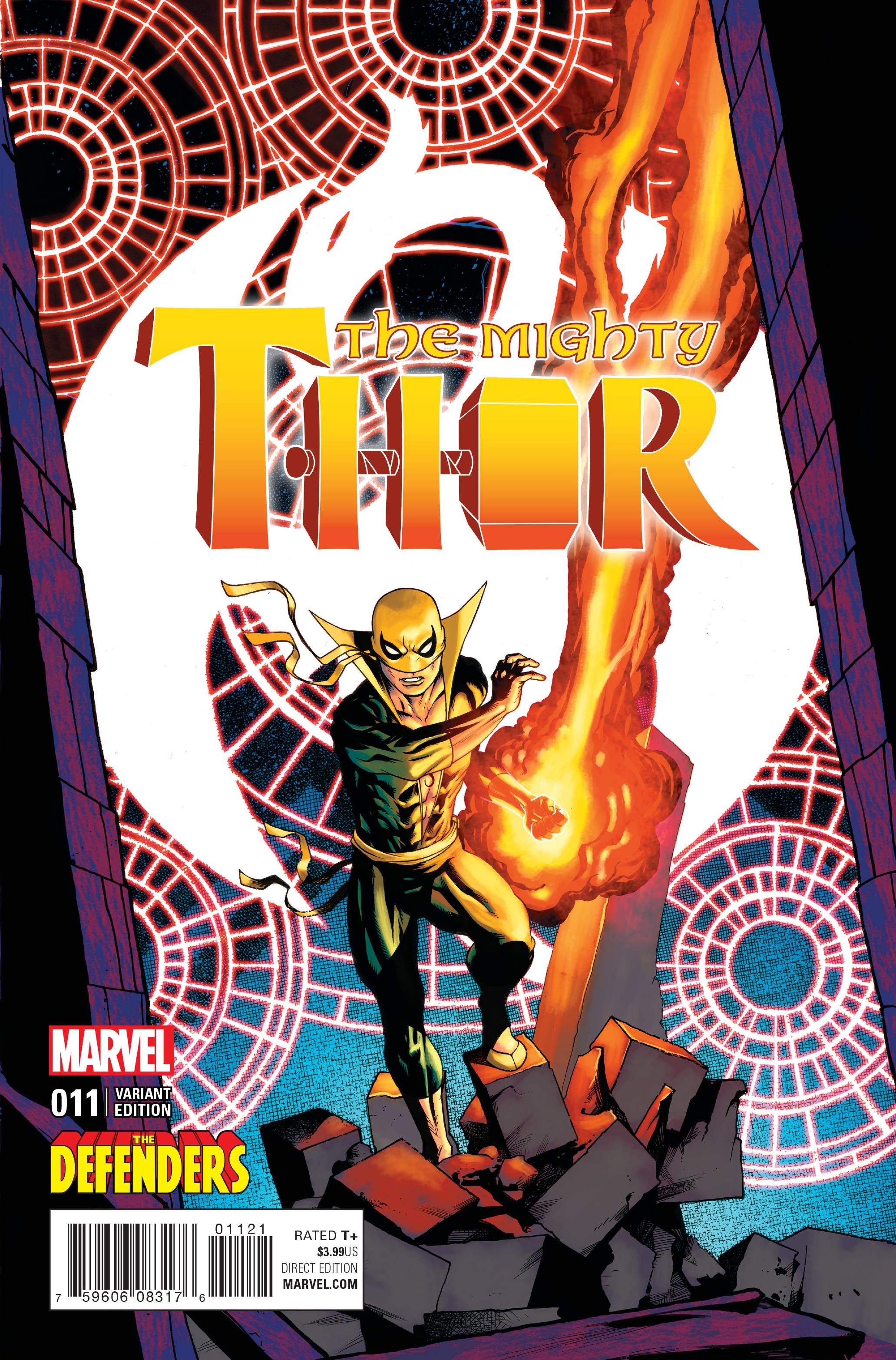 Mighty Thor #11 (Mckone Defenders Variant) (2015)