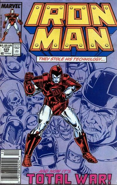 Iron Man Volume 1 #225 (News Stand)