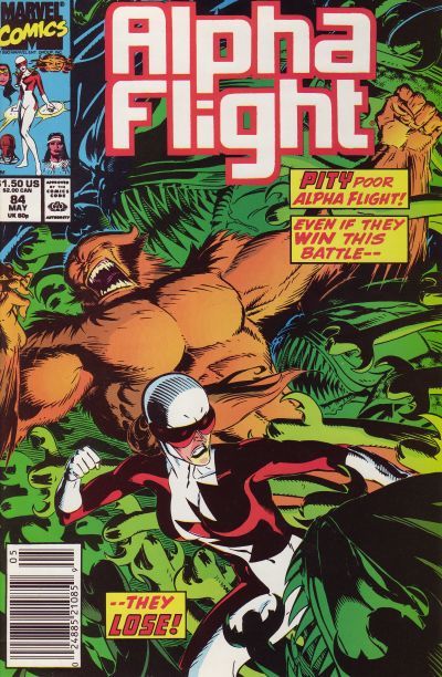 Alpha Flight #84-Near Mint (9.2 - 9.8)