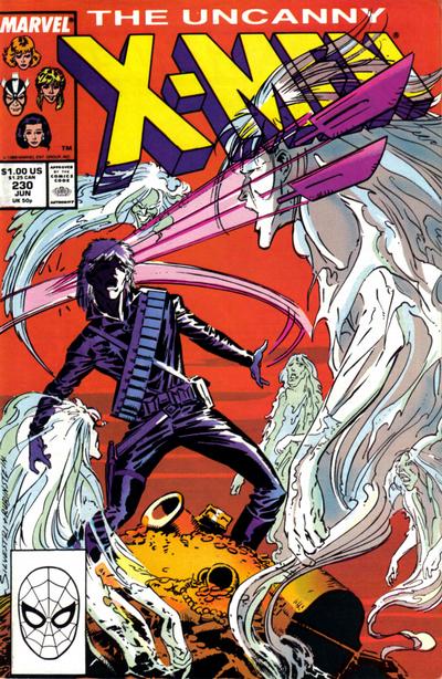 The Uncanny X-Men #230 [Direct] - Fn/Vf