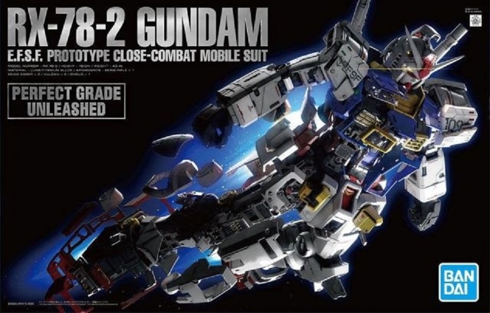 Mobile Suit Gundam Rx-78-2 Gundam Pg Unleashed 1/60 Model Kit