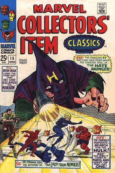 Marvel Collectors' Item Classics #15 - Vg/Fn 5.0