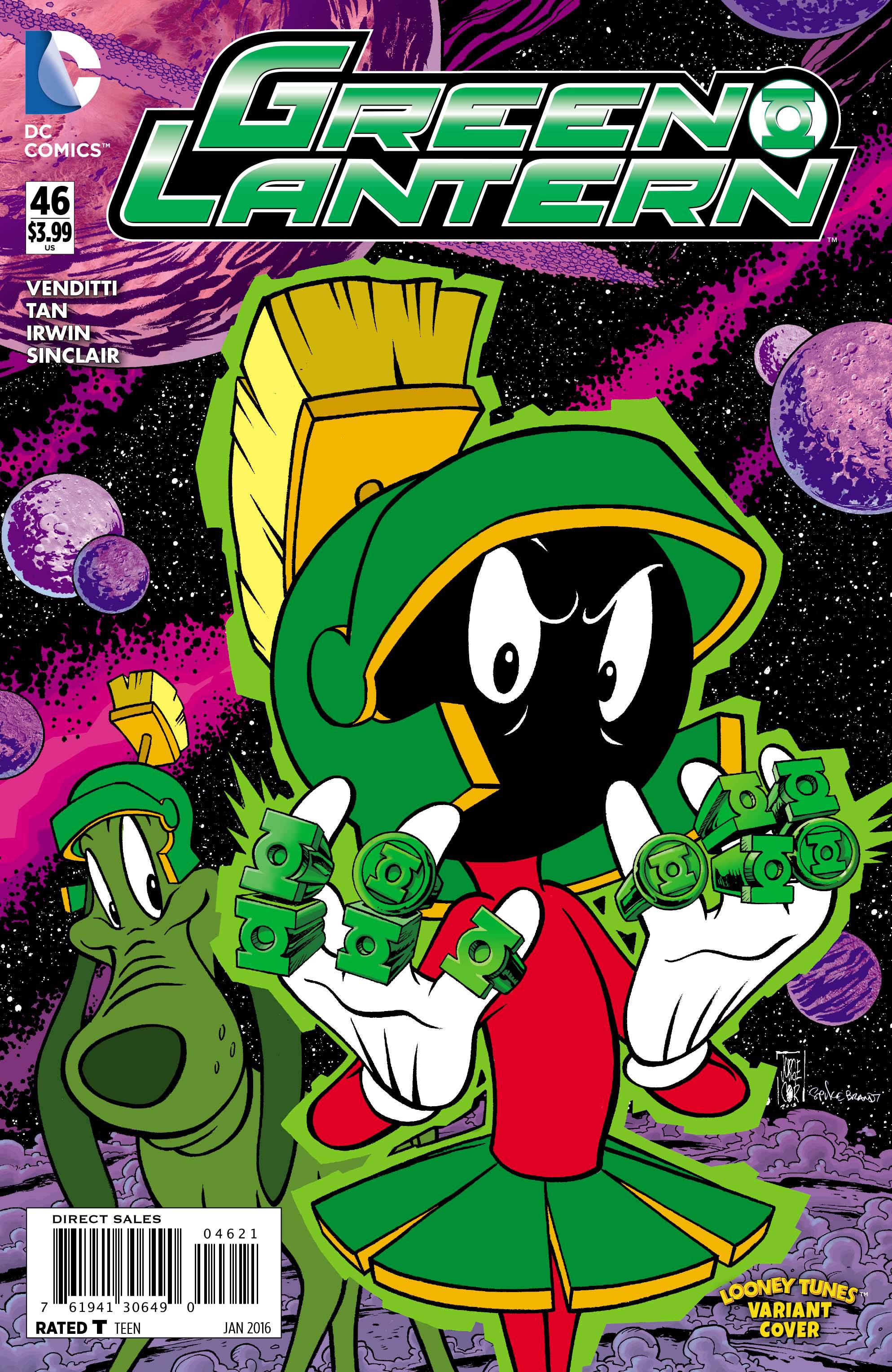 Green Lantern #46 Looney Tunes Variant Edition (2011)