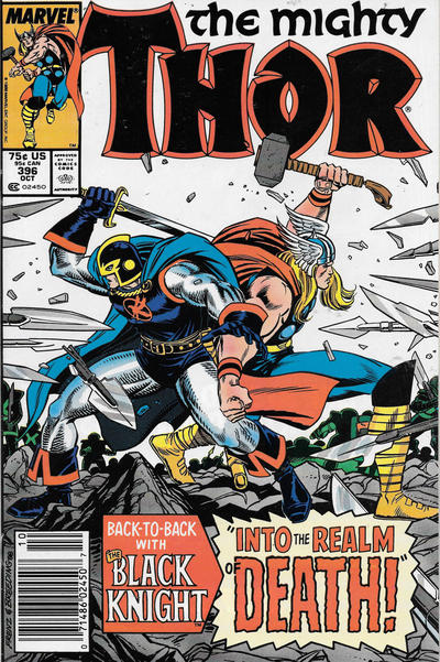 Thor #396 [Newsstand]-Fine (5.5 – 7)
