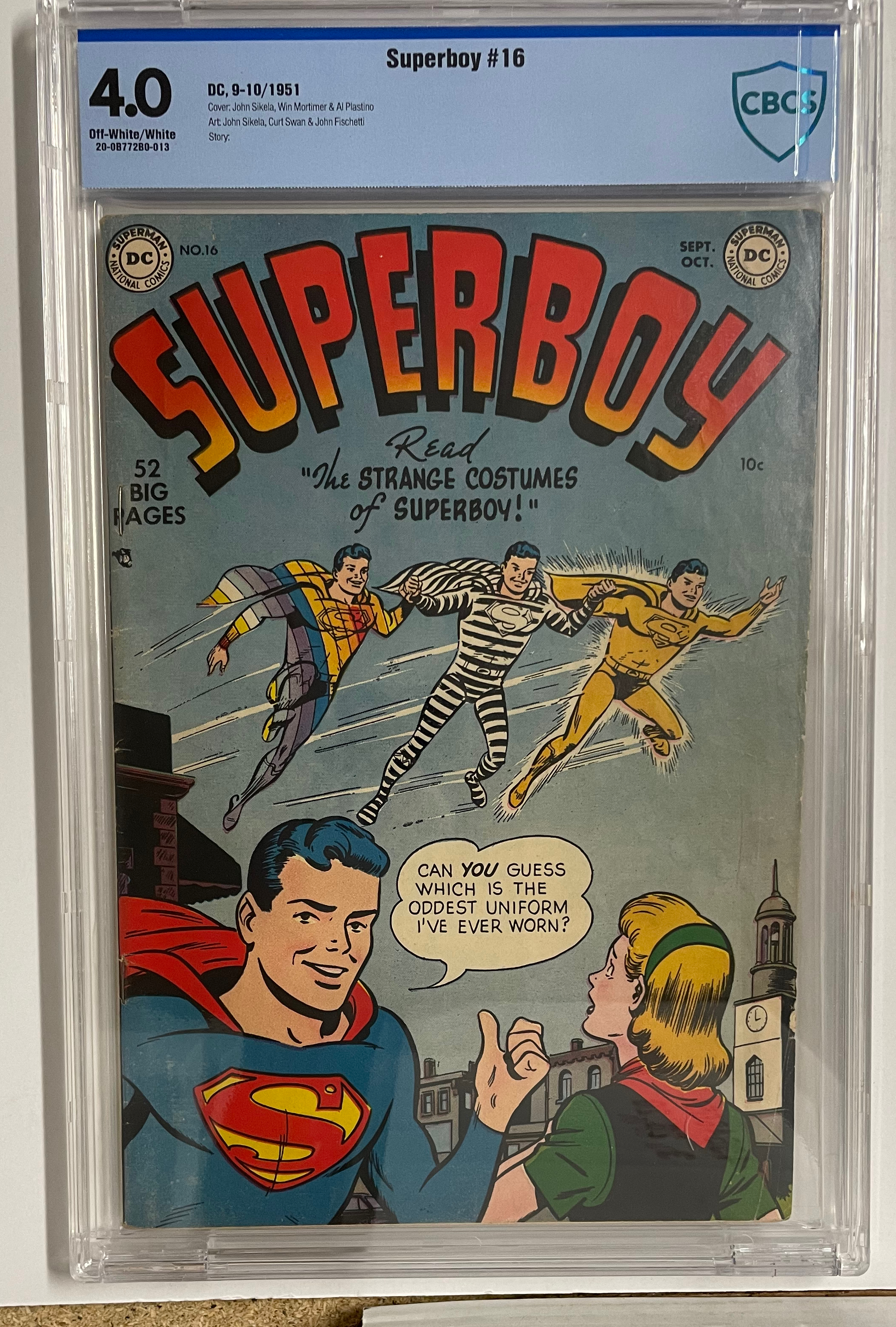 Superboy #016 Cbcs 4.0