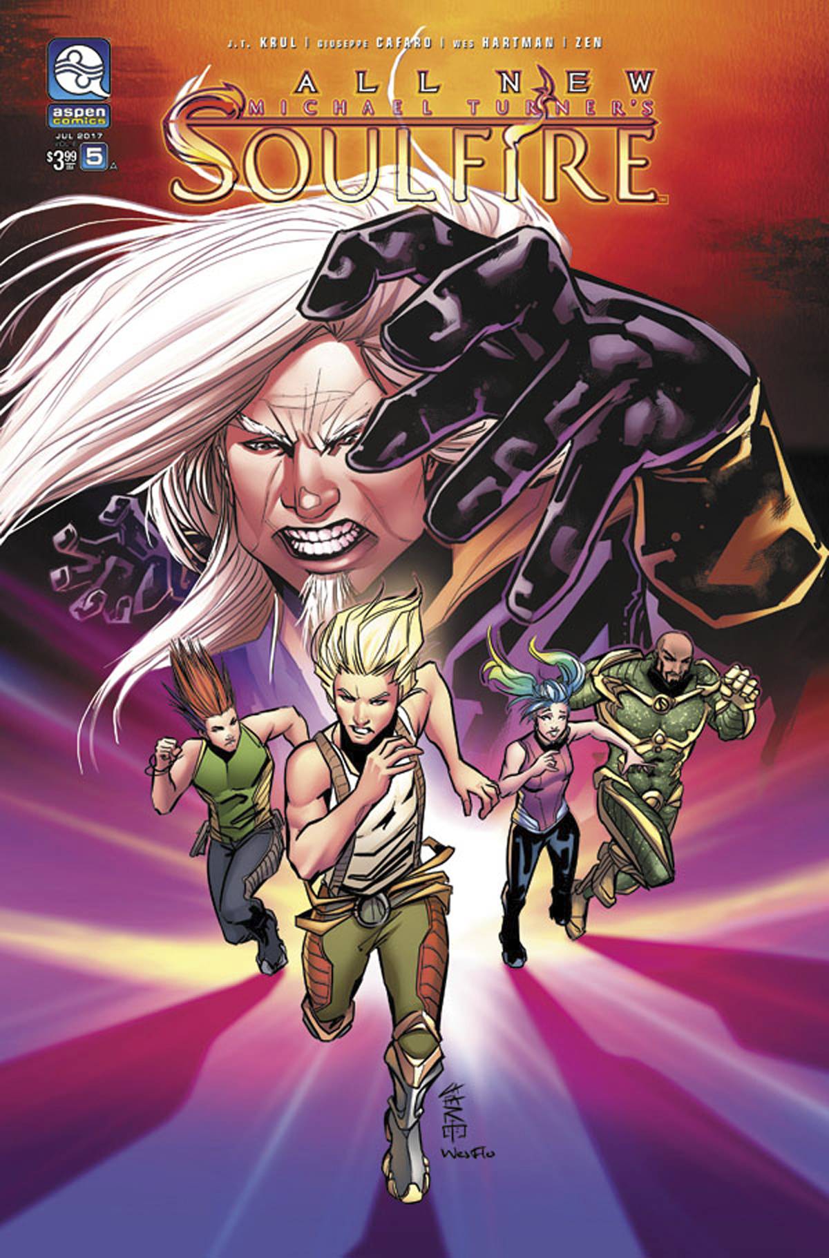 All New Soulfire #5 Cover A Cafaro